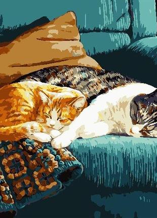 Картина за номерами artstory 40*50 післяобідній сон