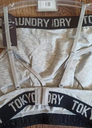 Оригинал комплект белья трусики + топ tokyo laundry charlotte(англия)3 фото