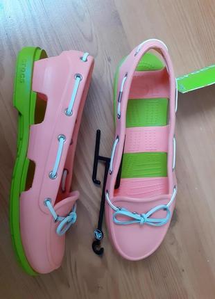 Crocs пляжные туфли, кроксы, оригинал, большой размер из сша