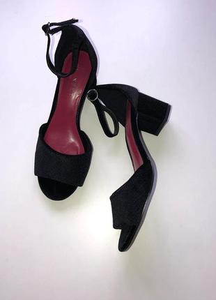 Босоножки next чёрный