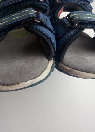 Сандалики сандалии босоножки 19 см на липучках7 фото