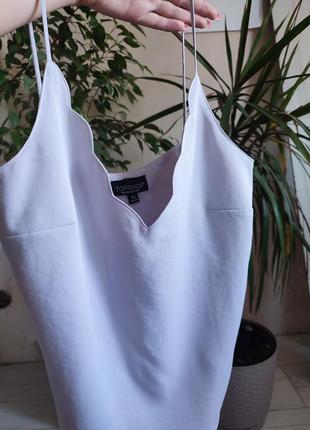 Майка блузка на бретельках topshop