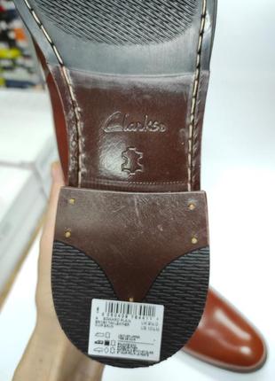 Туфлі чоловічі clarks брендові шкіряні6 фото
