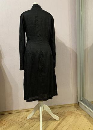 Платье рубашка лен льняное 2