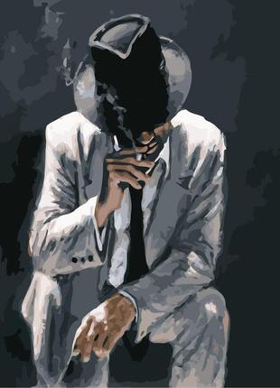 Картина по номерам artstory 40*50 опасный мужчина