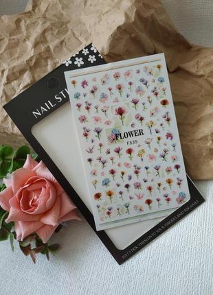 Наклейки flower