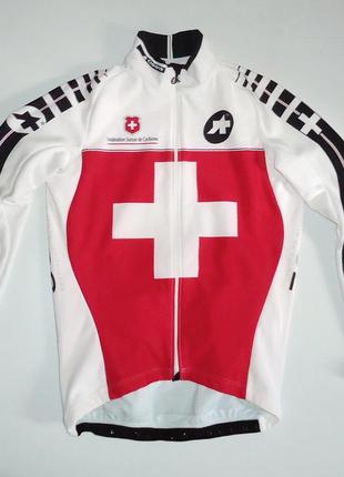 Велоджерси велофутболка assos suisse racing велоформа (m)3 фото