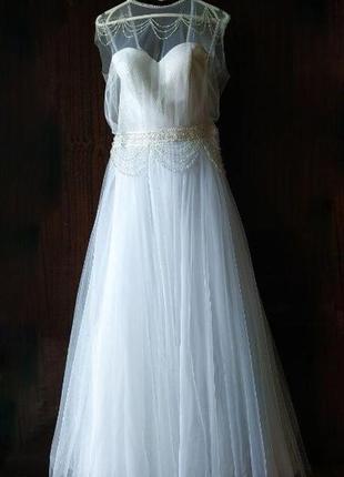 Весільна сукня в стилі бохо7 фото