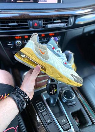 Кроссовки nike Pairs air max 270 travis scott x  musztarda