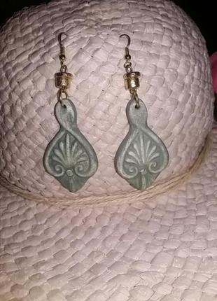 Оригінальні сережки ручна робота дубай.