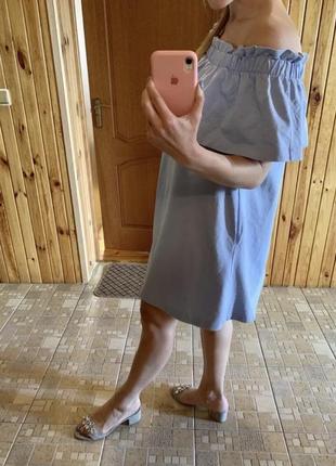 Сукня від h&m з відкритими плечима 🌈5 фото