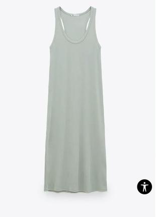 Сукня в рубчик. zara