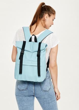 Рюкзак ролл унисекс rolltop lsh голубой