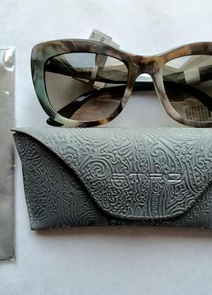 Новые солнцезащитные очки etro с чехлом и салфеткой4 фото