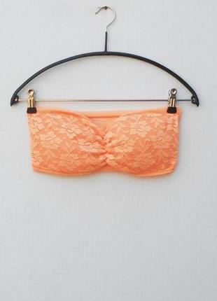 Кружевной   бюстгальтер  бандо