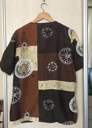 Шовкова сорочка накидка casual club2 фото