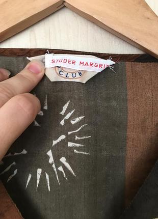 Шовкова сорочка накидка casual club3 фото