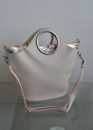 Сумочка кошик 2в1 s01-0894 potri9 фото