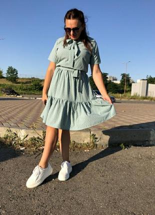 Платье, летнее платье, платье бант 2