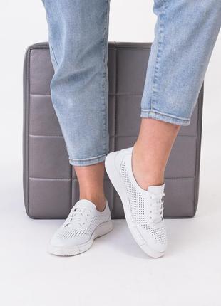 Туфлі жіночі літні білі 890тz