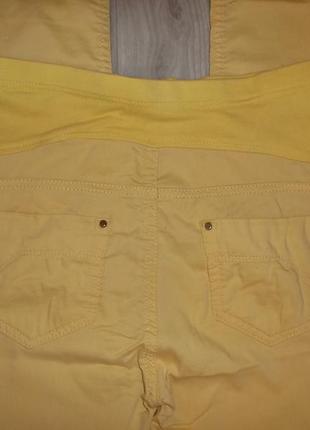 Классные желтые штаны джинсы для беременных.rooster4 фото