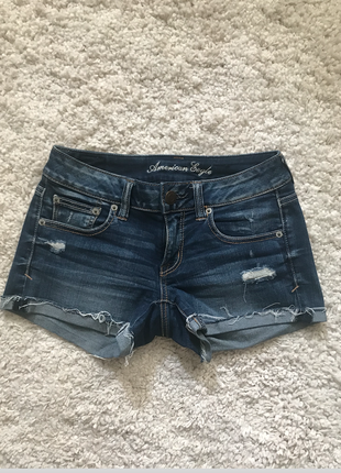 Короткие джинсовые шорты american eagle