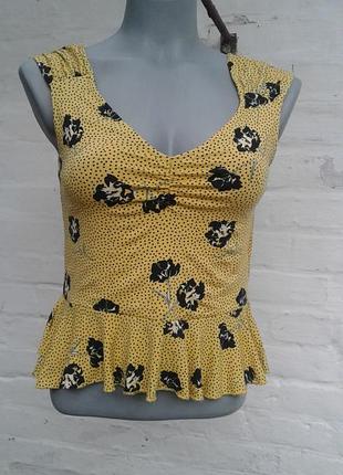 Яркая блуза натуральная