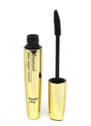 Тушь для ресниц farm stay diamond shine impact mascara2 фото