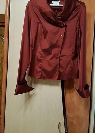 Шикарная блуза,рубашка итальянского бренда naracamicie