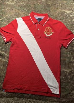 Футболка поло tommy hilfiger slim fit, оригінал, розмір м