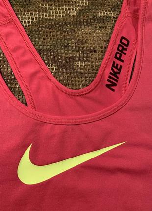 Майка wytrzymałościowego nike pro combat, оригинал, размер l6 фото