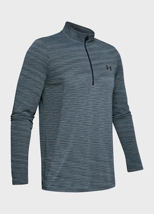 Under armour мужской серый лонгслив vanish seamless 1/2 zip4 фото