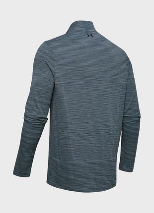 Under armour мужской серый лонгслив vanish seamless 1/2 zip5 фото