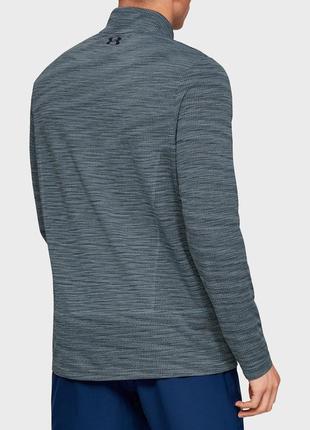 Under armour мужской серый лонгслив vanish seamless 1/2 zip7 фото