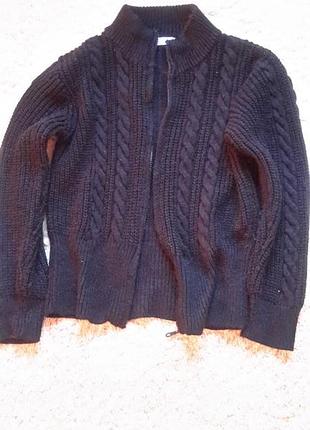 Тепла кофта на змійці