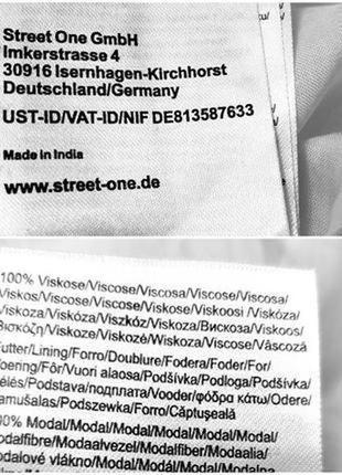 Street one германия кружевное ажурное платье на подкладке кружево 385 фото