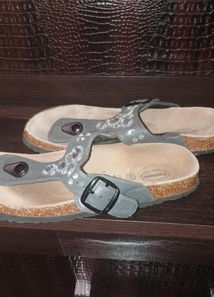 Шлепанци ортопедичної на корковій підошві