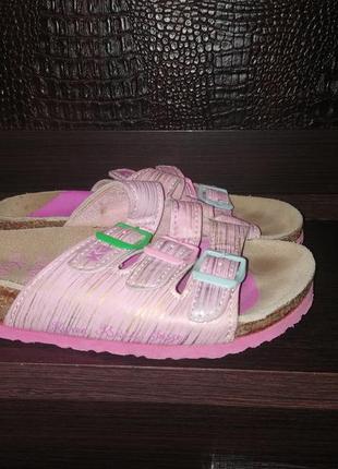 Шлепанци на ортопедической пробковой подошве