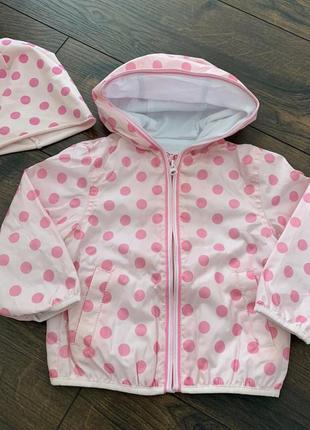 Куртка та шапка chicco,80/86