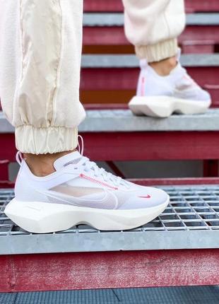 Женские кроссовки nike vista lite white red / smb7 фото