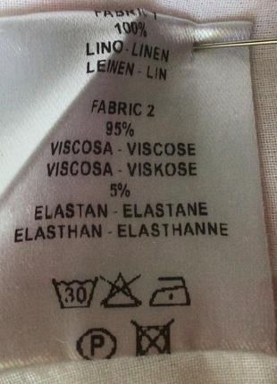 Платье-сарафан комбинация двух тканей, лен в составе италия, hubert gasser10 фото