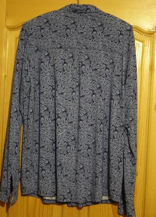 Мягкая фирменная трикотажная рубашка из экологичной ткани bam bamboo clothing m англия.9 фото