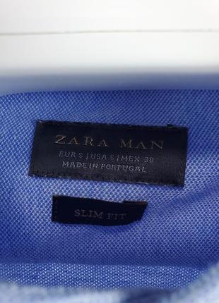 Рубашка с воротником стойкой zara man3 фото