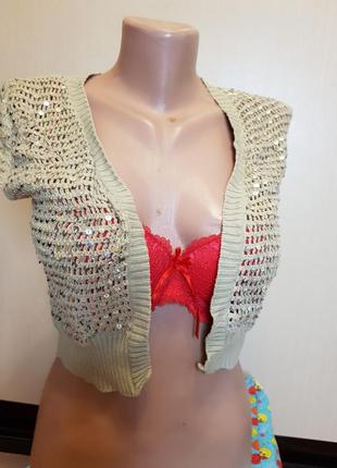 Болеро паетки 2