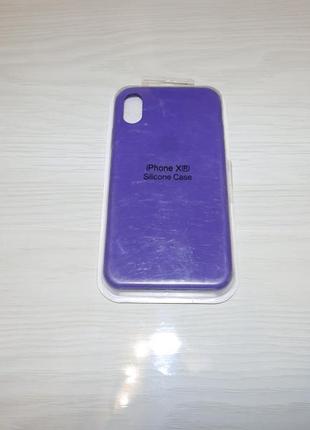 Чохол silicone case для apple iphone xr2 фото