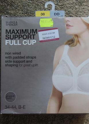 Новый (в упаковке) бюстгальтер marks&spencer р.38dd