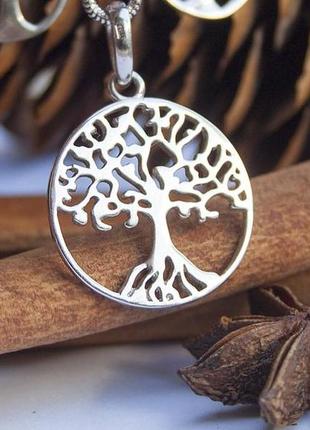 Срібний кулон кельтське древо життя