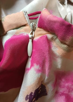 Очаровательная юбка из шёлка в цветочный принт fenn wrighit manson3 фото