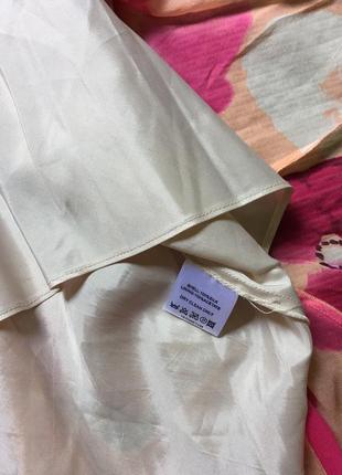 Очаровательная юбка из шёлка в цветочный принт fenn wrighit manson6 фото