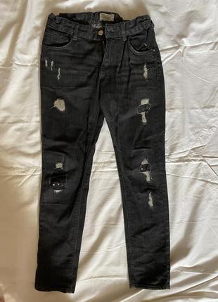 Чёрные джинсы1 фото